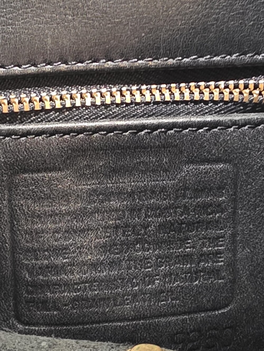 1999 Coach Daypack Backpack In Black 9960 - Picture 4 of 16